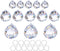 Crystalsuncatcher 20mm/30mm/40mm Clear Crystal Ball Prisms Chandelier Lamp Lighting Drops Hanging Prisms