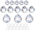 Crystalsuncatcher 20mm/30mm/40mm Clear Crystal Ball Prisms Chandelier Lamp Lighting Drops Hanging Prisms
