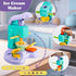 60 3 1 Sets 3-4-8, Playset Aprilwolf PCS in Dough for Kids Ages Art Crafts Dough Tools Kit, Unicorn Hair Stylist, Ice