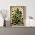 PICKFORU 1000 Plant Puzzles for Adults Pieces, Vintage Butterfly Magic Potion Bottle Puzzles,Flower Jigsaw Puzzle Retro