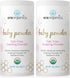 Era Organics Talc-Free Organic Baby Powder - USDA Organic Dusting Powder with