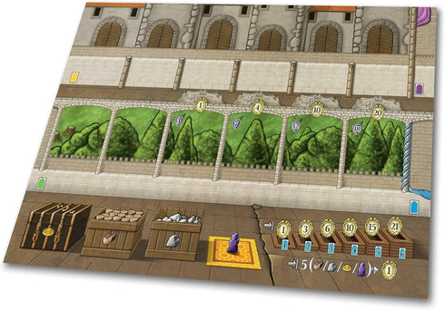 CMON Lorenzo il Magnifico: Houses of Renaissance Expansion | Strategy Board Game for 2 to 5 Players