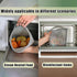 SiLnmLih (Grey-1pcs) Silicone Microwave Steam Sterilizer Bags for Travel Large Reusable Feeding Bottle Sterilization