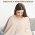 Baby Car Seat Cover - Muslin Infant Canopy with Peekaboo Opening, Unisex Large Universal Fit for Newborns