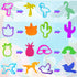Set 31 Summer-Themed Dough Tools for Kids PCS Dough Play Tools with Animal Cutters, Ice Cream & Popsicle Molds, Dough