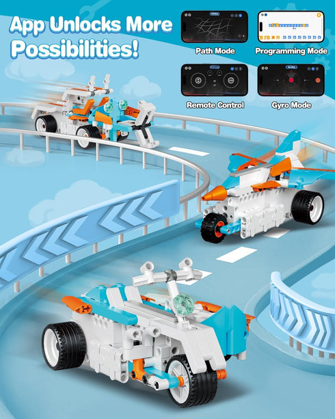 12-in-1 8-12 Robot Building Toys for Boys, STEM Projects for Kids Ages