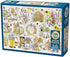 Cobble Hill 500 Piece Puzzle - Busy as a Bee - Sample Poster Included