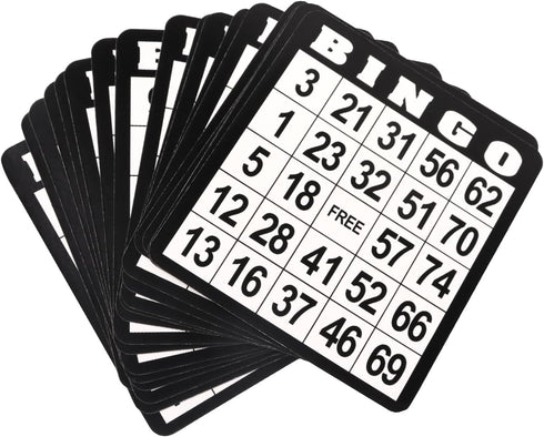GSE Games & Sports Expert 18-Pack Bingo Game Cards with Easy Read