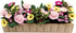 Colorful Miniature Potted Plant Flower, 1:12 Mini Dollhouse Fairy Garden Bonsai Plant Decoration