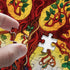 Tree of Life Puzzles for Adults, 1000 Pieces, Mandala Tree Jigsaw, Nature Plant Round Puzzles