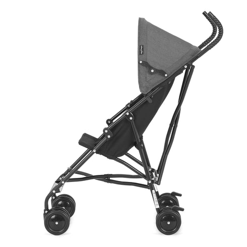 3-Point Dream On Me Aero Travel Umbrella Stroller, One-Hand Quick Fold, Safety Harness, Dual Brakes, Adjustable