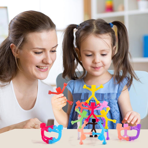 6 pcs Magnetic Travel Toys for Kids, Creative, Portable and Educational, Magnetic-People-Magnet-Men: Cute Robot & Funny