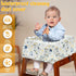 Generic Infant Seat Shield - Kids Trolley Cushion, Dining Booster Wrap | Padded Slip-On Carrier, Lightweight Travel