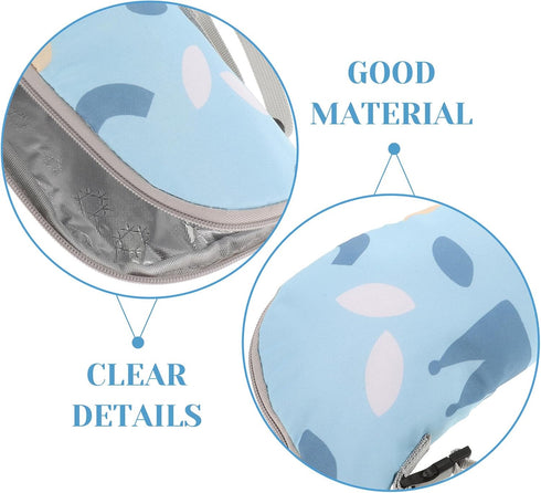 Bottle Insulated Thermal Bag Portable Breastmilk Cooler Carrier Tote with Aluminum Lining Large Capacity Travel Bottle