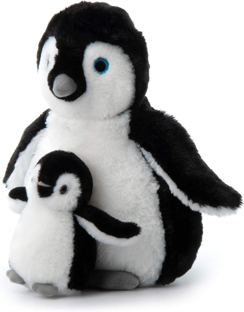 The Petting Zoo Softee Penguin Stuffed Animals, Mom and Baby, 12 inches, Gifts for Kids