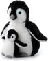 The Petting Zoo Softee Penguin Stuffed Animals, Mom and Baby, 12 inches, Gifts for Kids