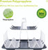 CAREBABYMORE 5pcs Countertop High Capacity Drying Rack with Brushes, Deluxe Drying Rack, Universal Drying Station, Baby