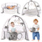 Mallify 5-in-1 XL Large Baby Gym & Ball Pit, Play Mat &