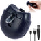 Dojreope Electric Nail ClipperAutomatic Nail Trimmer with Nail Scraps Storagewith Light and 2