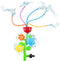 Outdoor Water Spray Sprinkler, Backyard Spinning Flower Toy for Fun Outdoor Play