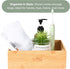 Hallops Large Wooden Crate Set - Portable Antique Wood Nesting Crates for Storage and Rustic Decor (15.74"L x 11.81"W x