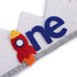 3 2 1 Boy Rocket's Cosmic Birthday Crown - Space Theme High Chair Banner, Lift-Off, Circle The Sun, Rocket Ship Style