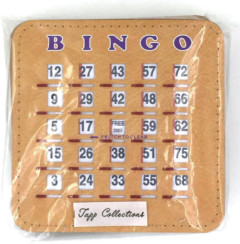 Tapp Collections Jumbo Bingo Shutter Cards - 10 Pack, Green