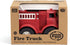 Green Toys Fire Truck - BPA and Phthalates Free Imaginative Play Toy for Kids, Red