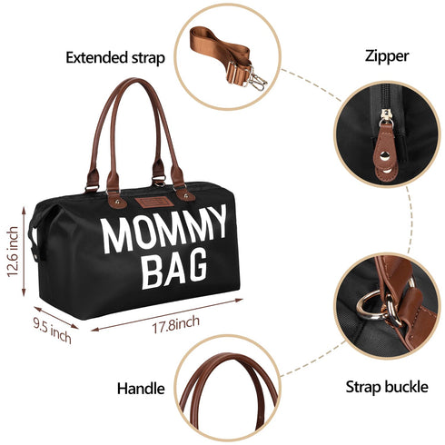 Backpack, DOFASAYI Diaper Bag Tote - Mom Bag with Changing Pad, Waterproof Baby Diaper Bag Large Travel Essentials Tote