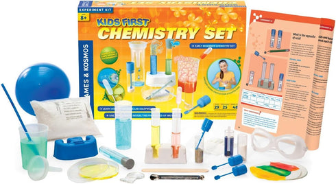 Thames and Kosmos Kids First Chemistry Set - Science Kit for Young Scientists