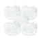Green Sprouts Absorbent Organic Cotton Muslin Bibs, 0-12mo Hypoallergenic, STANDARD 100 by