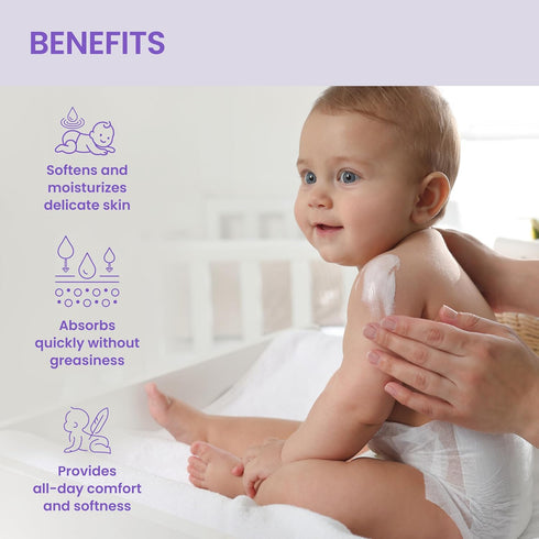 6.76 oz (200 ml) Himalaya Baby Lotion with Olive Oil and Almond Oil, Free from Parabens, Mineral Oil & Lanolin