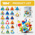 20-in-1 1 2 1-3, 1 2 Vanvimen Toddler Busy Board Activity Cube Toys, Montessori Toy for Year Old Boys Girls Kids, Early