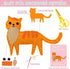 7 8 9 10 11 12 Set 12PCS CiyvoLyeen Cat Sewing Kit for Kids Ages Kitten Plush Toys Arts & Crafts for Beginners, Learn