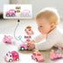 2 3 7-in-1 2-4, 2 3. usrela Cars Toys for + + Year Old Girl, Princess Transport Carrier Trucks for Toddlers Girl