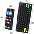 GUIGUZHJ 3-6 12 Teether Toys, Teething Relief Teethers Toys for Babies Months, Play Phone Remote Control Keyboard Toy