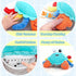 MOISTAR 1 6-12 Tummy 1-3 Baby Toys Year Old Month Time Toys Crawling Crab Musical Dancing Walking Moving Bouncing