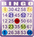 Yuanhe Bingo Game Set with 100 Bingo Cards & 1000 Colorful Transparent Bingo Chips