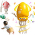 JUYEE Magic Dancing Octopus Toy with LED Lights & Music Interactive Crawling &