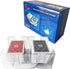 Yuanhe Canasta Playing Card Holder - 6 Deck Revolving Card Tray for Kids & Adults, Rotating Holder for Card Games