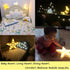 3PCS Decorative LED Crescent Moon Cloud and Star Night Lights Lamps Marquee Signs Letters for Baby Nursery Decorations