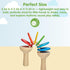 (6413) PlanToys Wooden Clatter Toy Percussion Musical Instrument | Sustainably Made from Rubberwood and Non-Toxic