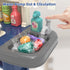 Playset 3-5 40+ Set 4-8, Doloowee Kids Kitchen - Kitchen Toy for Toddlers with Accessories, Toy Kitchen for Kids Ages