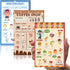 SHIQIKEJIPTY Kids Pretend Play Notepads 4X6 In Pretend Play Notebooks Playtime Notepads Variety