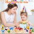 34 Pack Animal Pencil Erasers for Kids - Bulk Desk Pet Toy, 3D Mini Puzzle Erasers, Treasure Box Toys Game Prize