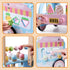 Embosomitr 6-12 Wooden Baby Walker for Babies Month, Ice Cream Cart Toys for Kids, Push Along Walker for Girls Boys