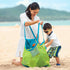 Xplanet Large Mesh Beach Bag for Family Beach Toys, Toy Storage Bag to Keep Away from Sand & Water