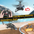 2.4GHz 26 2 8-12 DEERC RC Helicopter, RC Plane for Kids and Adults, Remote Control Helicopter, Mins Flight Time, LED