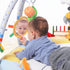 9 Lupantte Baby Gym Play Mat with Toys for Sensory and Motor Skill Development Language Discovery, Thicker Non-Slip