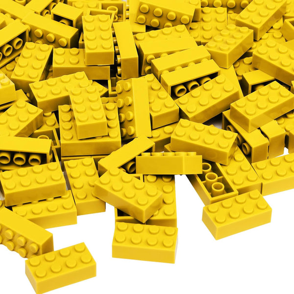 Classic Building Bricks - 100 Piece 2x4 Building Blocks STEM Creative Toys Compatible with Major Brands